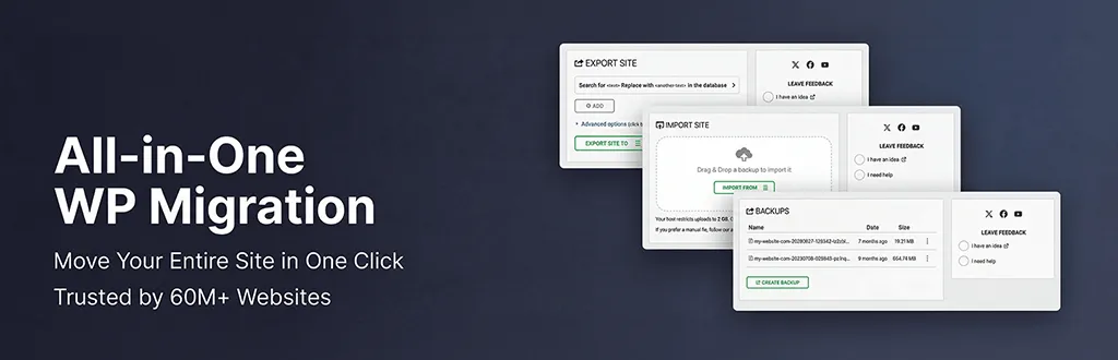 All-in-One WP Migration