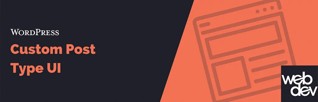 Custom Post Type UI